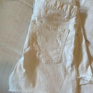 Great condition Madison white jean shorts